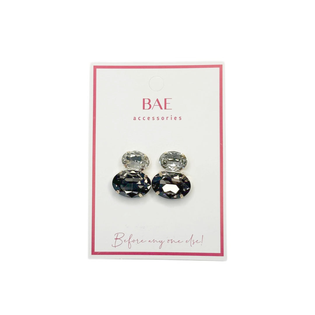 Glass Pendant Earrings - THE BAE