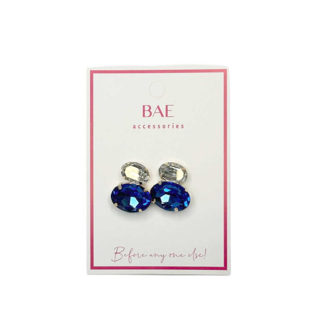 Glass Pendant Earrings - THE BAE