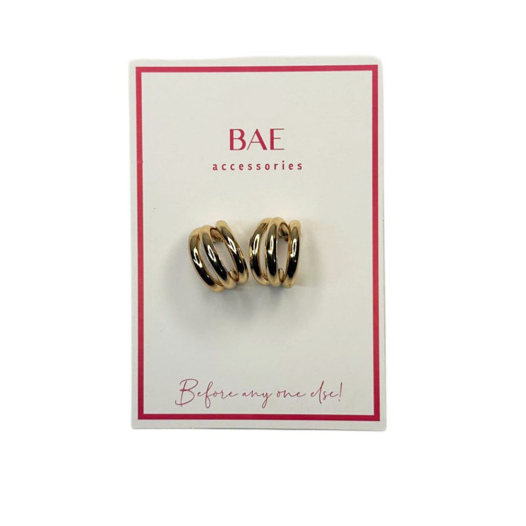 Interlocking Circular Earrings - THE BAE
