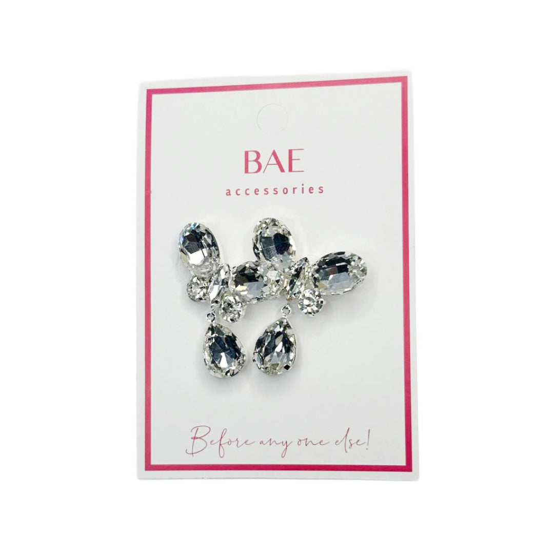 butterfly pendant earrings