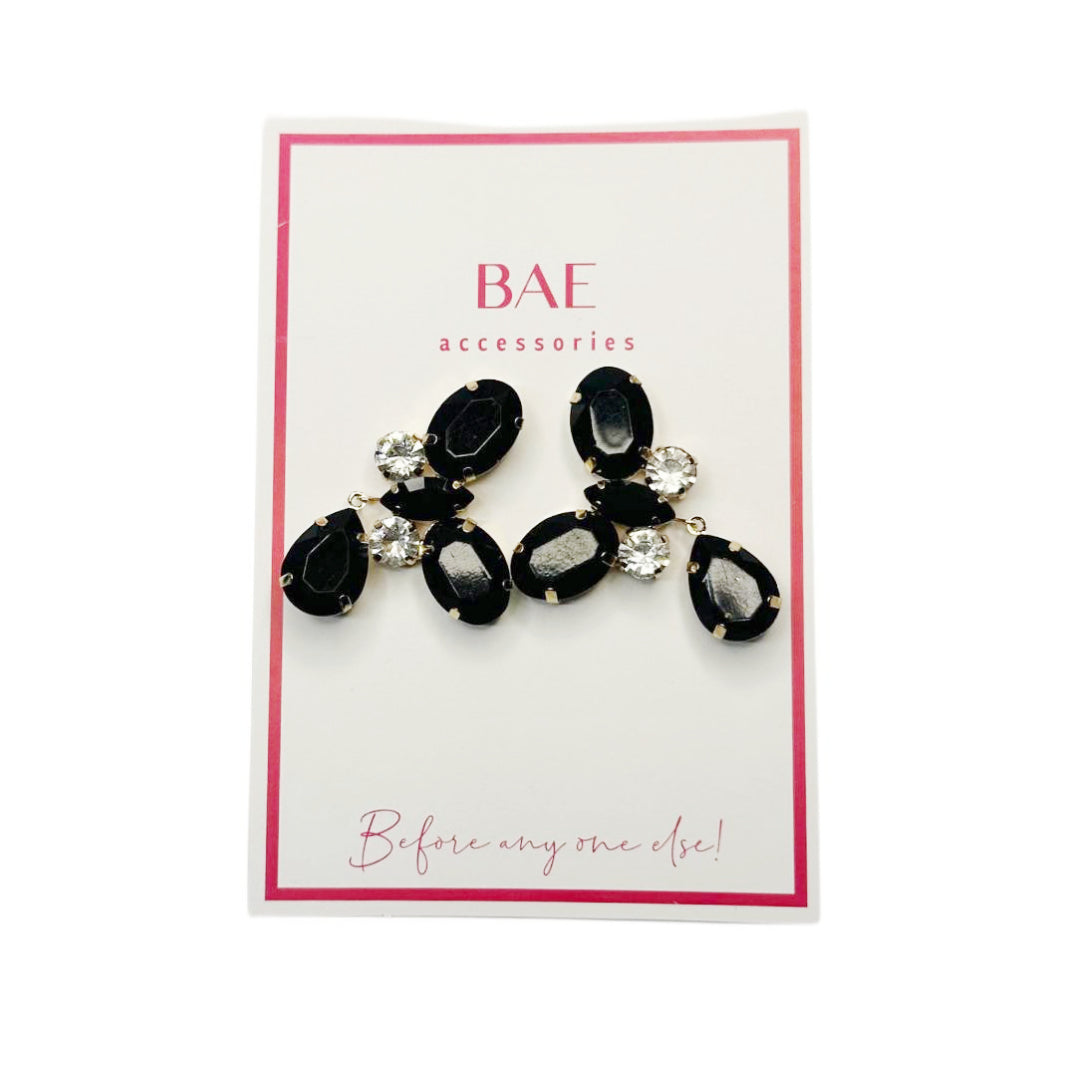 butterfly pendant earrings