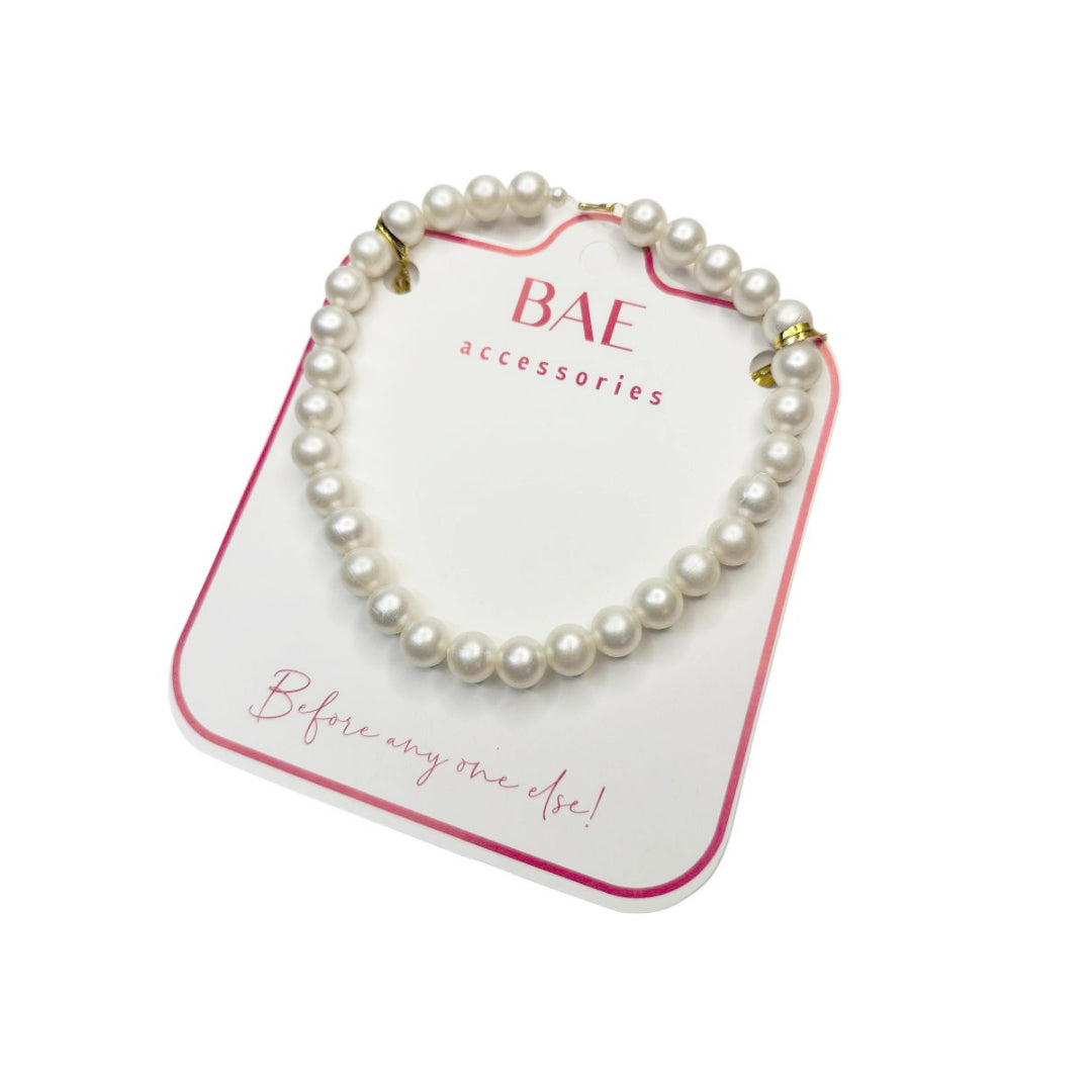 Choker Pearl Necklace - THE BAE