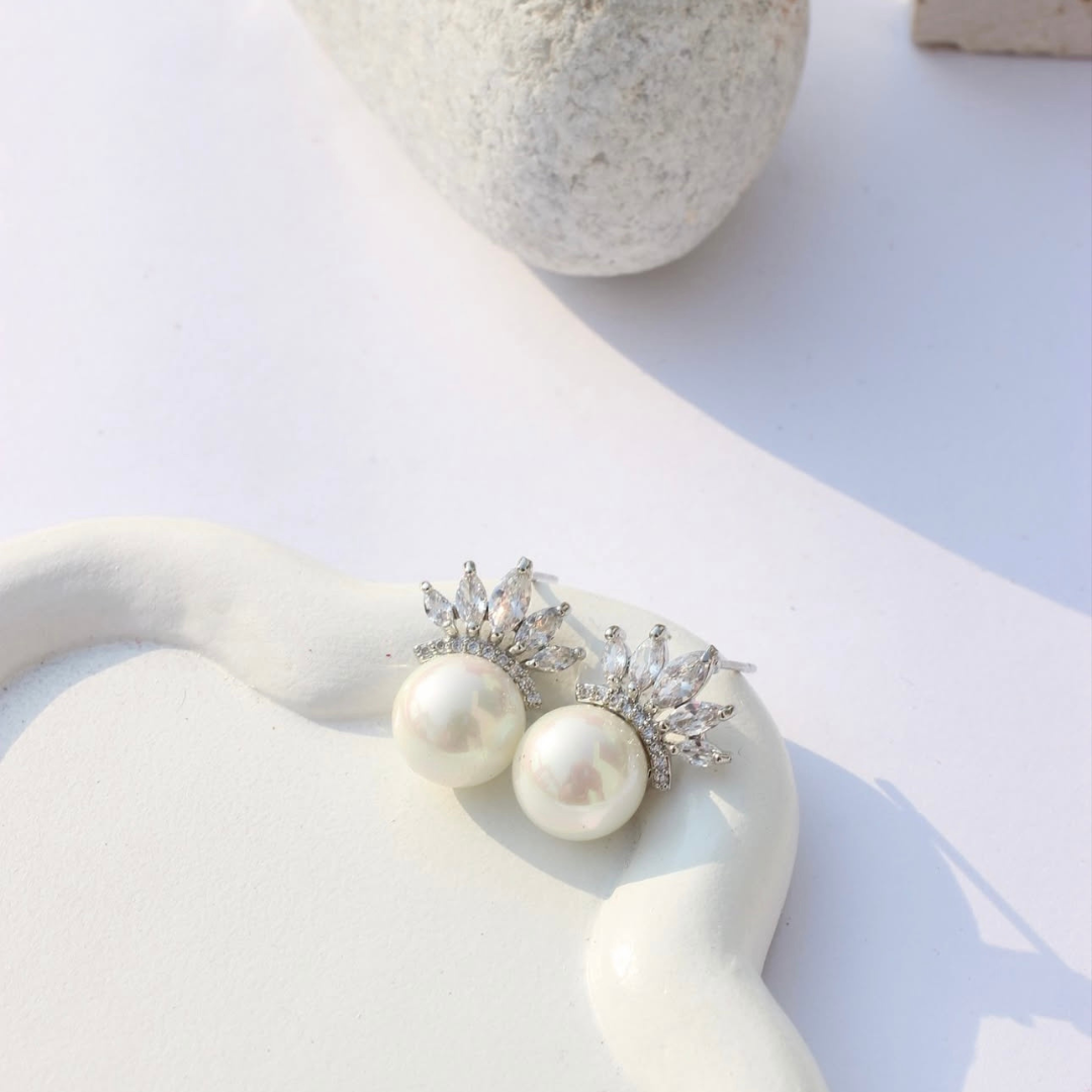 Pearl Dangle Earrings